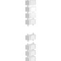 Fellowes Organizador de cables en espiral Blanco 1.3m