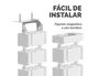 Fellowes Organizador de cables en espiral Blanco 1.3m
