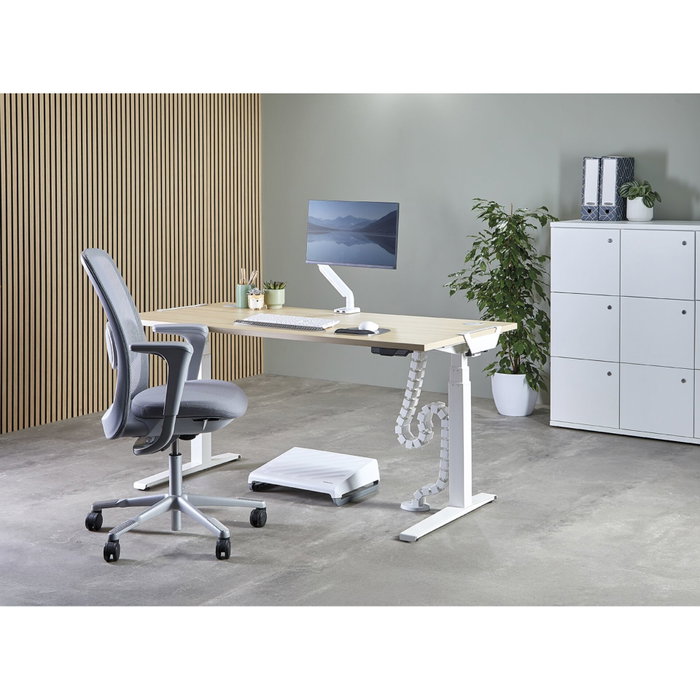 Fellowes Organizador de cables en espiral Blanco 1.3m