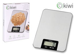 Kiwi Báscula de Cocina Digital Inoxidable 5kg (8 Unidades)