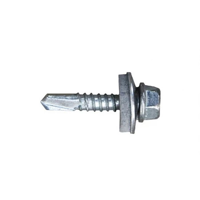 Celo Tornillo 7301 Punta Broca Cabeza Hexagonal con Arandela EPDM 4,8 x 32 mm - 500 uds. de Caja
