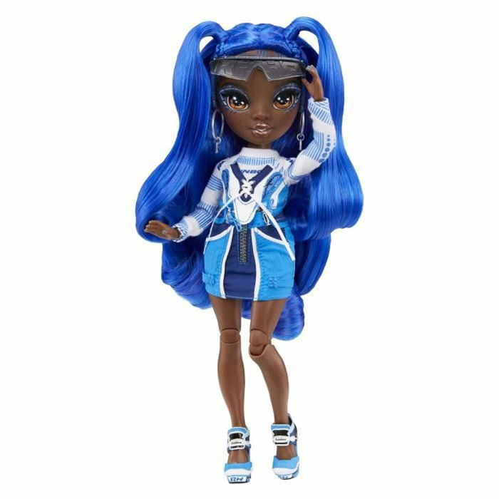 MGA Rainbow High CORE Fashion Doll Coco Vanderbalt (Cobalt) maneca