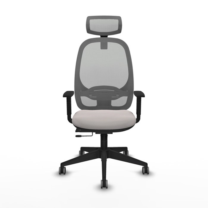 PIQUERAS Y CRESPO Silla de oficina Cilanco Blanco y Gris PIQUERAS Y CRESPO Silla de oficina Cilanco Blanco y Gris