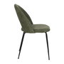 Silla Verde Tejido-Metal Contract 49 X 60 X 81 cm (Set de 4)