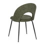 Silla Verde Tejido-Metal Contract 49 X 60 X 81 cm (Set de 4)