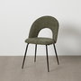 Silla Verde Tejido-Metal Contract 49 X 60 X 81 cm (Set de 4)