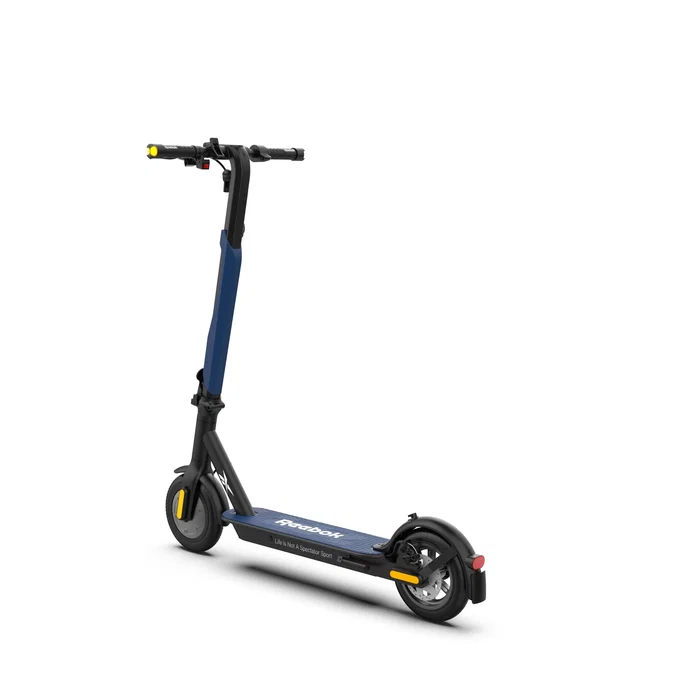 Reebok Patinete Eléctrico RK-URBAN85-78-B, Velocidad 25 km/h, Autonomía 30 km, Batería 36V 7.8Ah, Motor 350W, Ruedas 8.5", Color Negro y Marina, Homologado IPX4