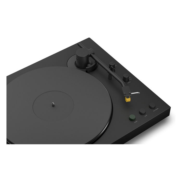 SONY PS-LX5BT Tocadiscos de tracción por correa, Automático, Negro, Con Bluetooth, 33 1/3 y 45 RPM, Plato de aluminio