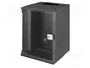DIGITUS Armario Rack SOHO PRO 9U 10 pulgadas Negro