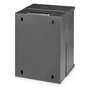 Digitus Bastidor de Pared Rack SOHO Pro 9U 460x315x300 mm (10") Negro, IP20, Capacidad 60 kg, con Puerta de Cristal, Gestión de Cables