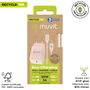 Cargador de Pared + Cable USB-C Muvit for Change Glass GaN Rosa