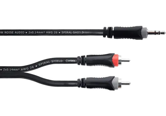 Cordial CGP Cable Y Mini-Jack Estéreo / 2 Rca 5 M
