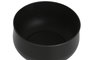 DKD Home Decor Set de 2 Maceteros Metálicos Negros 34x34x69 cm