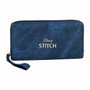 Cerdá Cartera Stitch Disney en Polipiel Azul