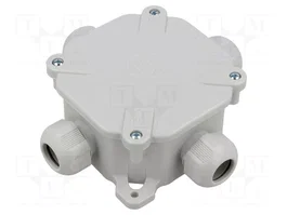 SEZ DK Caja de conexiones ACIDUR 3 Gris IP67