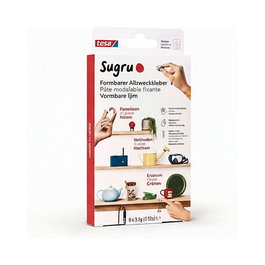 Tesa Sugru Adhesivo Moldeable de Uso General Negro 8 Unidades