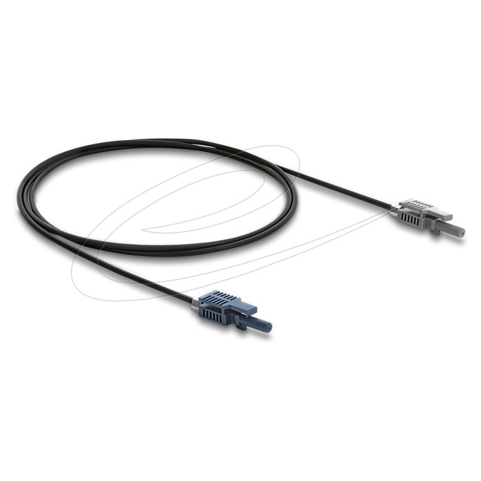 DeLOCK Cable de fibra óptica POF de plástico HFBR 4503-4513Z Simplex de 1 m DeLOCK Cable de fibra óptica POF de plástico HFBR 4503-4513Z Simplex de 1 m
