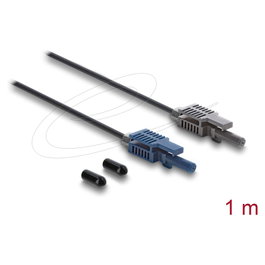 DeLOCK Cable de fibra óptica POF de plástico HFBR 4503-4513Z Simplex de 1 m