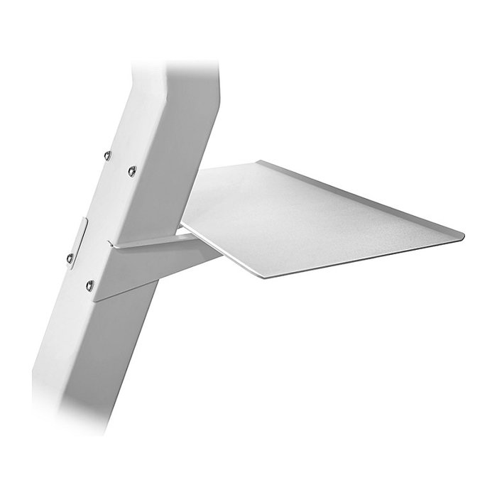 HAGOR ST SA Flip II Soporte Mural para Pizarra Digital Samsung FLIP, Inclinación -5 a 0°, Rotación 90°, Blanco, 45 kg, Hasta 65" (400 x 400 mm)