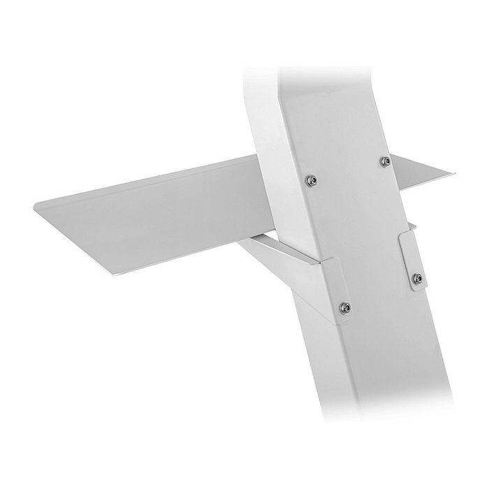 HAGOR ST SA Flip II Soporte Mural para Pizarra Digital Samsung FLIP, Inclinación -5 a 0°, Rotación 90°, Blanco, 45 kg, Hasta 65" (400 x 400 mm)