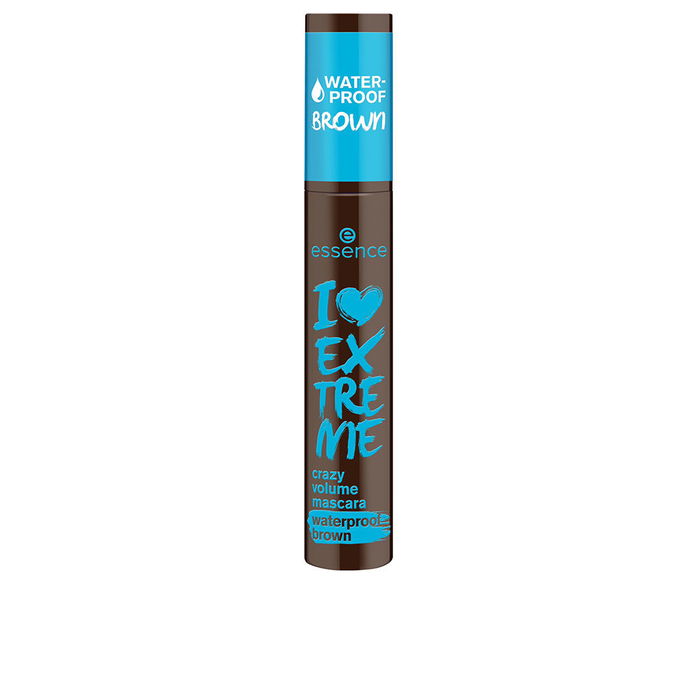 Essence I LOVE EXTREME CRAZY VOLUME Mascara de Pestañas Waterproof - Volumen Extremo y Resistente al Agua, 12 ml Essence I LOVE EXTREME CRAZY VOLUME Mascara de Pestañas Waterproof - Volumen Extremo y Resistente al Agua, 12 ml