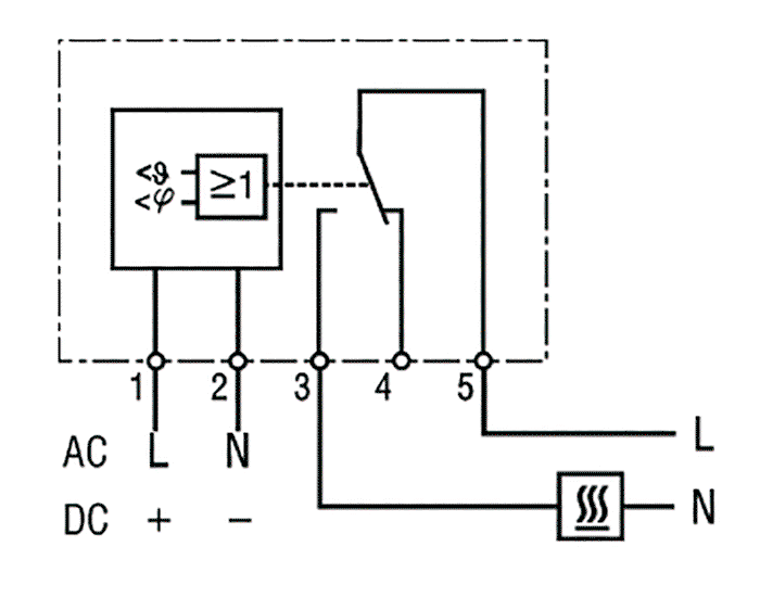 STEGO Higrotermo Sensor de Temperatura y Humedad SPDT STEGO Higrotermo Sensor de Temperatura y Humedad SPDT