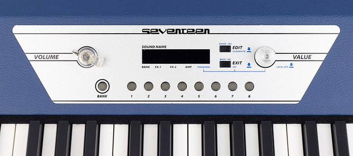 Piano Escenario Crumar Modelo Virtual Seventeen 73 Teclas