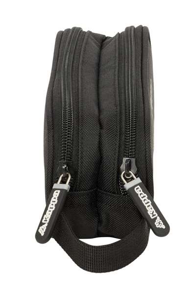 Portatodo Doble Kappa Dark Negro 21 x 8 x 6 cm Portatodo Doble Kappa Dark Negro 21 x 8 x 6 cm