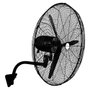 Fulmo Mistral XL Ventilador Industrial de Pared Negro 180 W ø70 cm