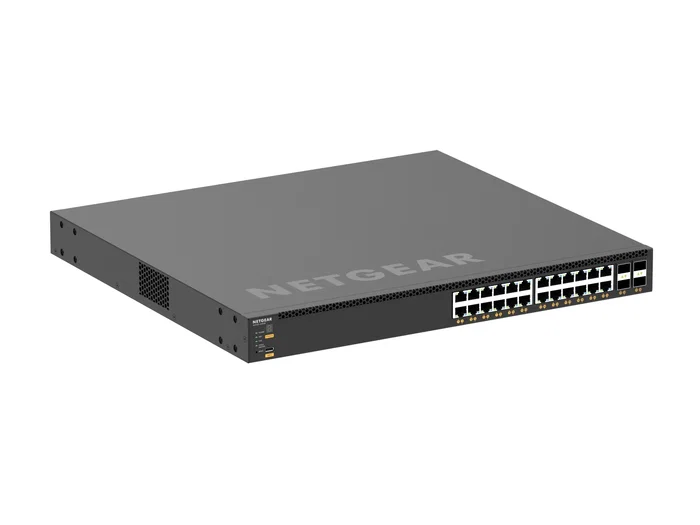 NETGEAR XSM4328CV Switch Gestionado L3 con 24 puertos 10G PoE+ y 4 SFP28
