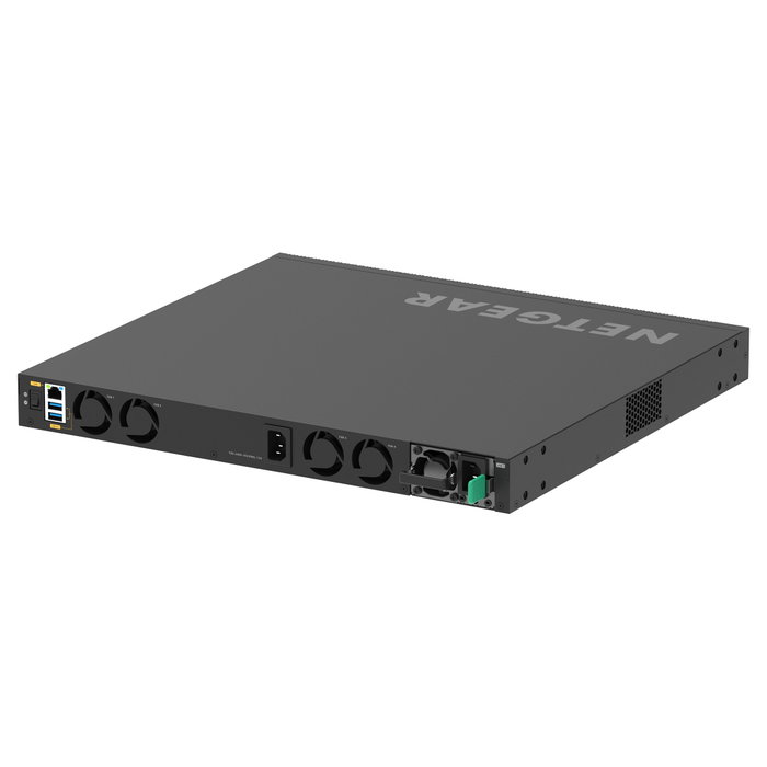 NETGEAR M4350-24X4V Switch gestionado L3 24 puertos 10G PoE+ 720W montaje rack 1U NETGEAR M4350-24X4V Switch gestionado L3 24 puertos 10G PoE+ 720W montaje rack 1U