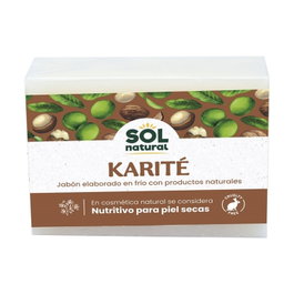 Sol Natural Jabón natural de karité 100 g