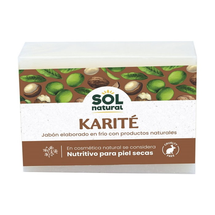 Sol Natural Jabón natural de karité 100 g Sol Natural Jabón natural de karité 100 g