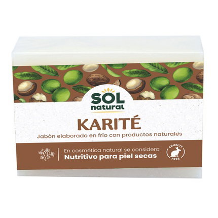 SOLNATURAL Jabón Natural de Karité 100 g