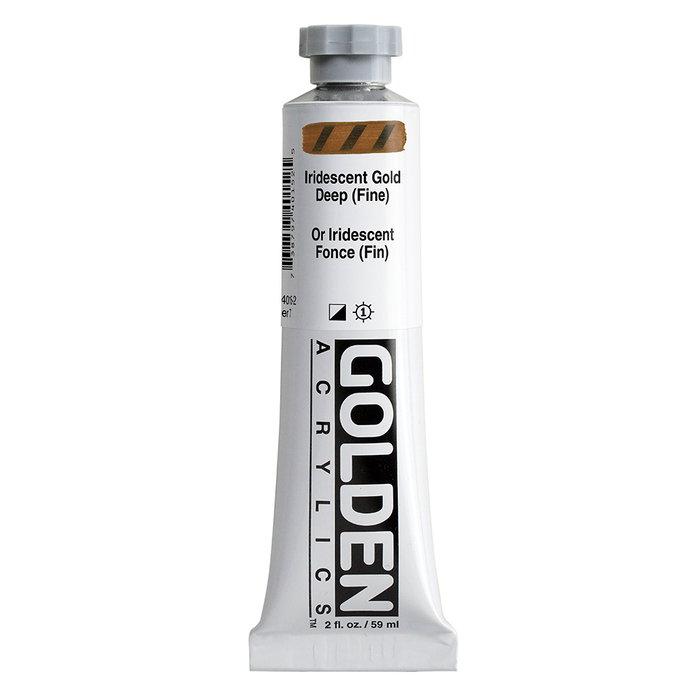 Golden Heavy Body Acrílico Iridiscente Oro Oscuro (Fino) 59 ml Golden Heavy Body Acrílico Iridiscente Oro Oscuro (Fino) 59 ml