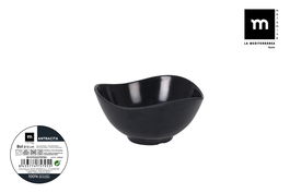 La Mediterranea Bol Melamina Antracita 12 cm 270 ml (24 Unidades)