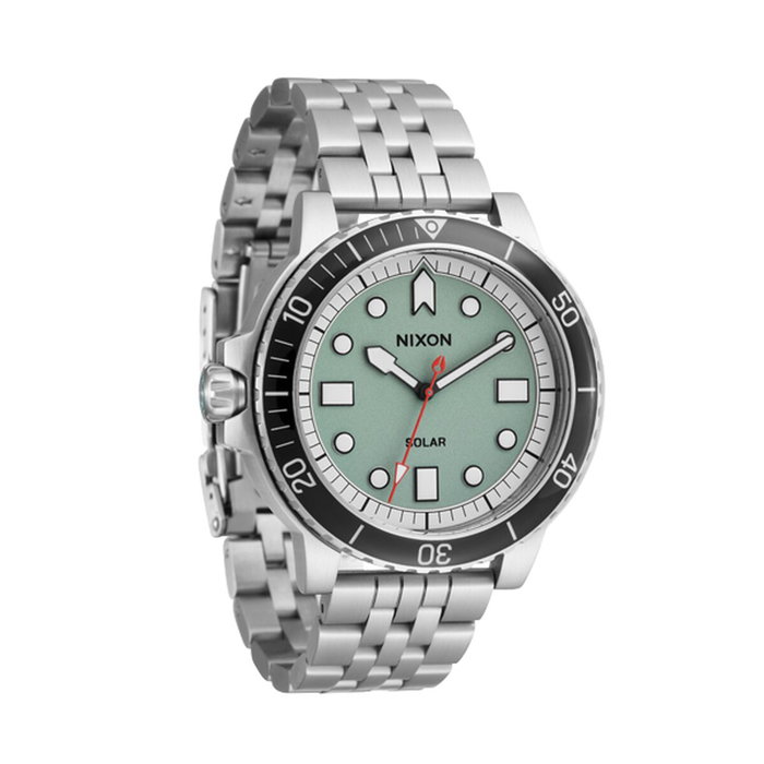 Reloj Hombre Nixon A1402-5235 Verde Plateado Reloj Hombre Nixon A1402-5235 Verde Plateado