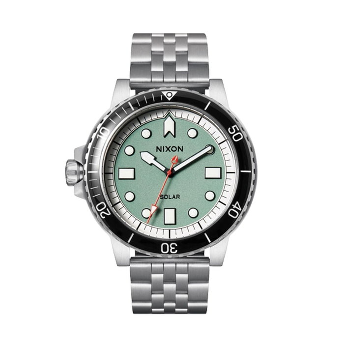 Reloj Hombre Nixon A1402-5235 Verde Plateado Reloj Hombre Nixon A1402-5235 Verde Plateado