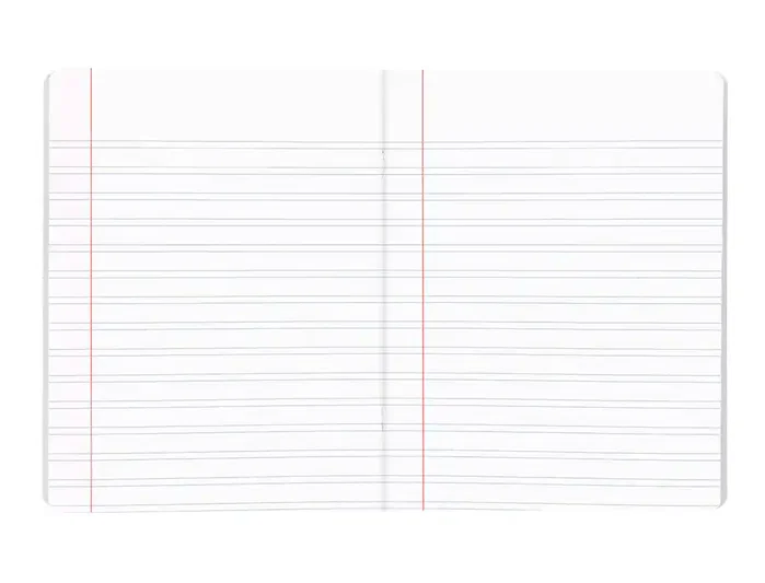 Liderpapel Scriptus A5 Plus 48 hojas 90gr pauta 4ª 3.5mm con margen