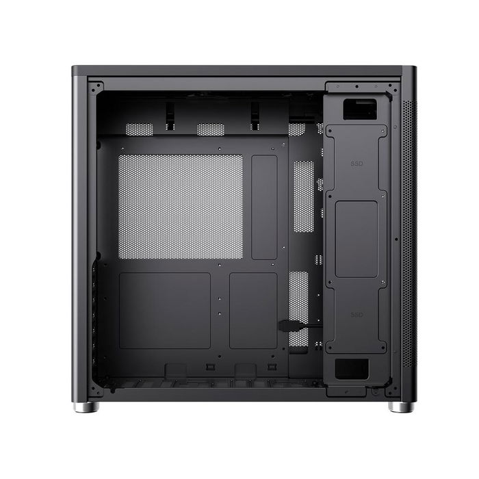 Coolbox Caja Ordenador Gaming CoolBox Mesh ATX MP1 Torre ATX con USB-C, Soporte 7 Ventiladores, Panel Mesh Negro, Hasta 355mm Gráfica