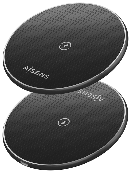 AISENS Cargador Inalámbrico USB-C 15W Negro ASCH-15W1WC058-BK AISENS Cargador Inalámbrico USB-C 15W Negro ASCH-15W1WC058-BK