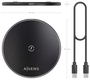 AISENS Cargador Inalámbrico USB-C 15W Negro ASCH-15W1WC058-BK