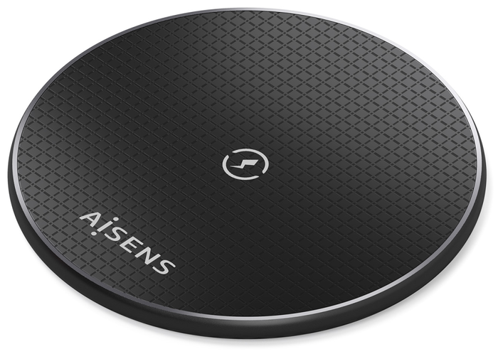 AISENS Cargador Inalámbrico USB-C 15W Negro ASCH-15W1WC058-BK AISENS Cargador Inalámbrico USB-C 15W Negro ASCH-15W1WC058-BK