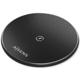 Aisens Base de Carga Inalámbrica ASCH-15W1WC058-BK 15W USB-C Negro para Móvil Qi