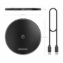AISENS Cargador Inalámbrico USB-C 15W Negro ASCH-15W1WC058-BK