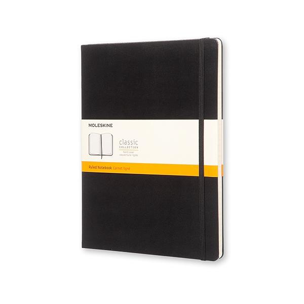 Moleskine Cuaderno Classic Tapa Dura Negro XL Rayado 19x25cm Moleskine Cuaderno Classic Tapa Dura Negro XL Rayado 19x25cm