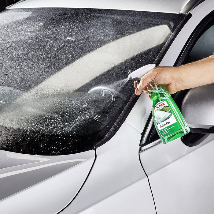 Sonax Limpia Cristales SX03382410, Elimina Insectos, Aceite, Silicona, Ideal Pantallas Táctiles