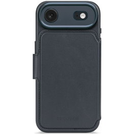 Decoded Leather Detachable Wallet para iPhone 17 Air, Navy Shadow