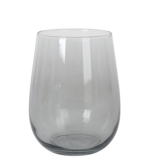 Gaia Set de 4 Vasos de Agua, 475 ml (8 cm ø x 11 cm), Vidrio Colores, 206g por vaso (6 Cajas)