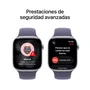 Apple Watch Series 11 GPS 46mm Plata con Correa Deportiva Niebla Lila (M/L)